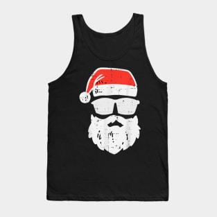 Santa Face Tank Top